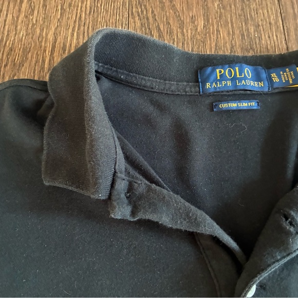 Polo Ralph Lauren Black Men’s Polo Shirt - Picture 7 of 8